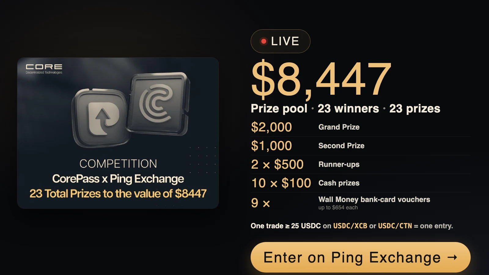 How to Make Your First Trade on Ping Exchange (and Enter the $8,447 Competition)